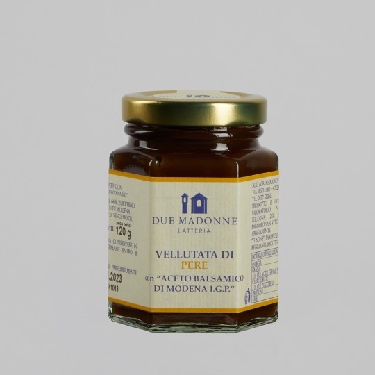 Vellutata di pere e Aceto Balsamico di Modena I.G.P.