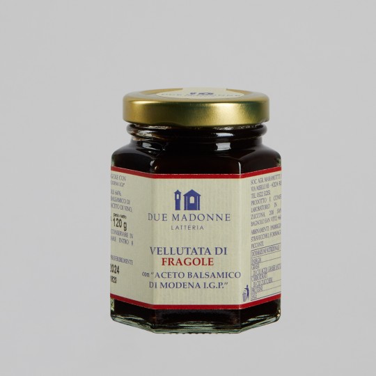 Vellutata di fragole e Aceto Balsamico di Modena I.G.P.